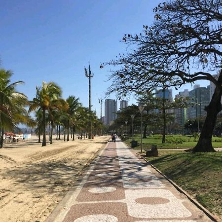 Apartamento Aconchegante Ao Lado Da Praia Santos Kültér fotó
