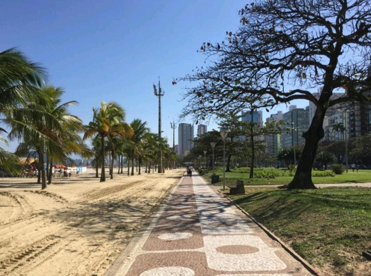 Apartamento Aconchegante Ao Lado Da Praia Santos Kültér fotó